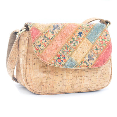 Braga - közepes méretű parafa válltáska